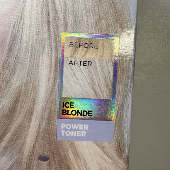 Loreal Feria Power Toner Anti-Brass Demi-Permanent Hair Toner ICE BLONDE - Picture 6 of 6
